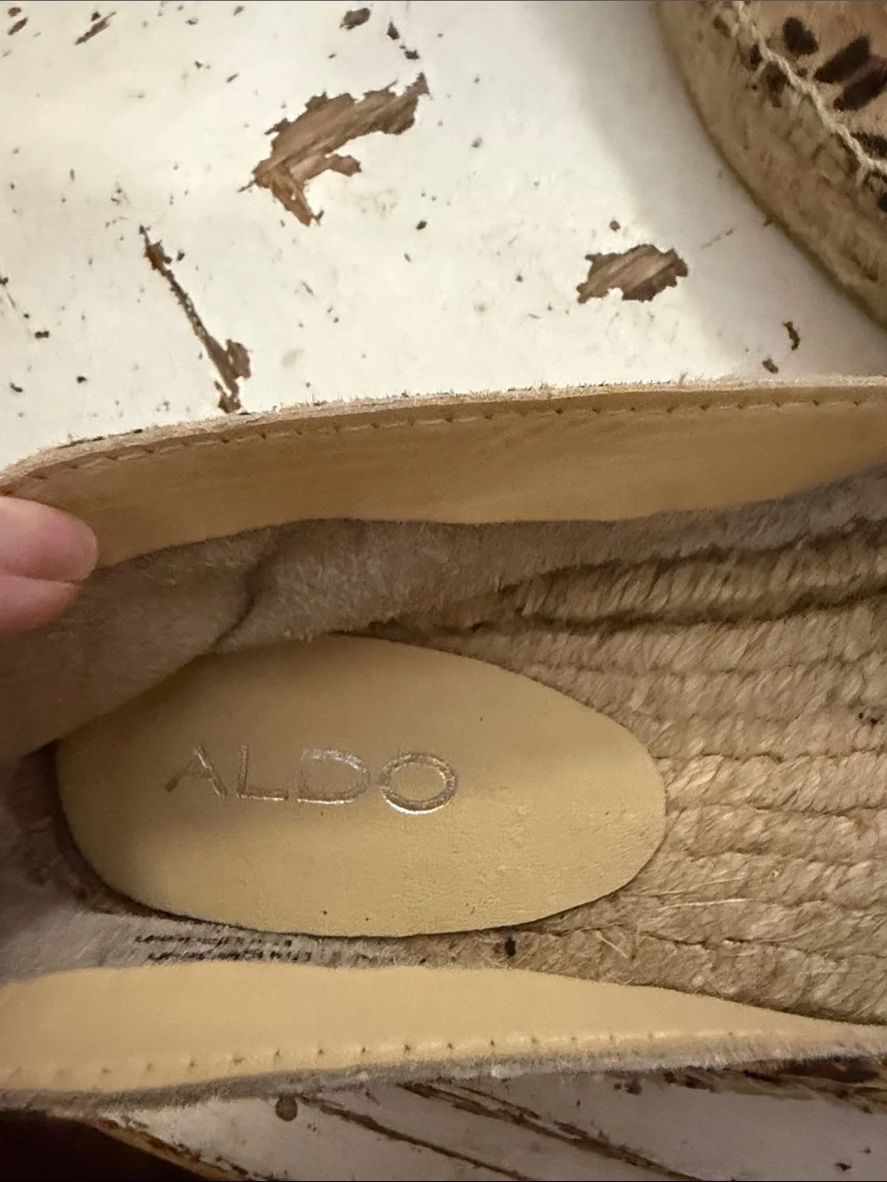 Aldo print natural neutral